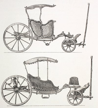 Carrozze francesi del XVIII secolo, 1875 da French School
