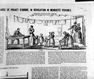 Manifesto elettorale che raffigura l