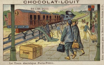 Treno elettrico da Parigi a Pechino nell