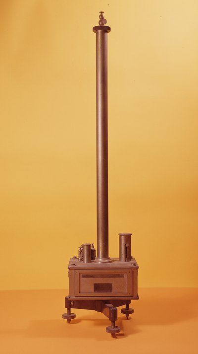 Elettrometro ideato da Marie Curie (1867-1934) 1897 (metallo) da French School