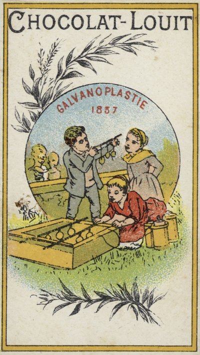 Galvanoplastica, 1837 da French School