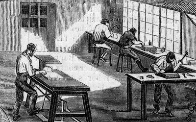 Officine di elettrotipia da French School
