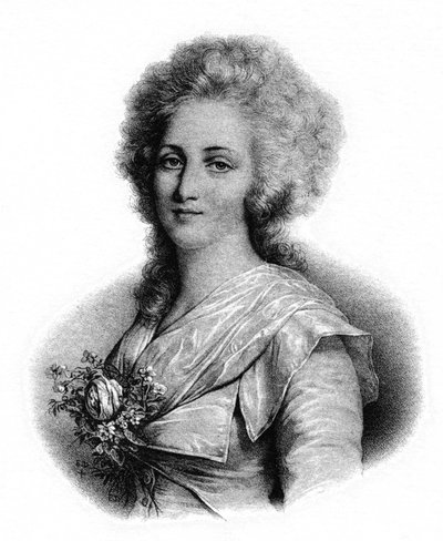 Elisabetta di Francia (litografia) da French School