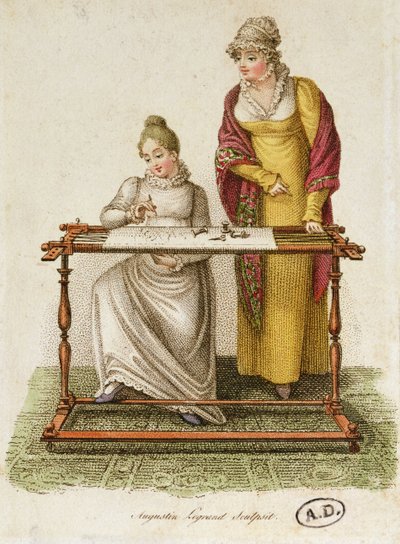 Ricamo, c.1810-20 da French School