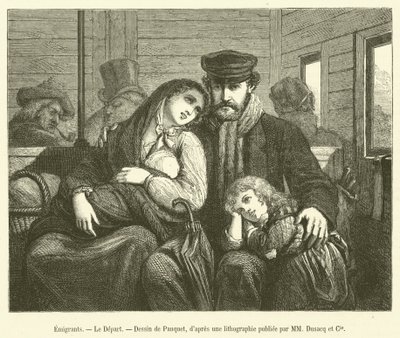 Emigranti, La partenza da French School