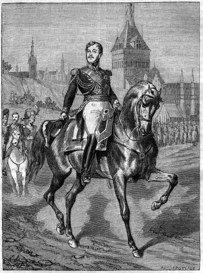 Ritratto equestre del Generale Jean Rapp (1771-1821) - in “Histoire de l