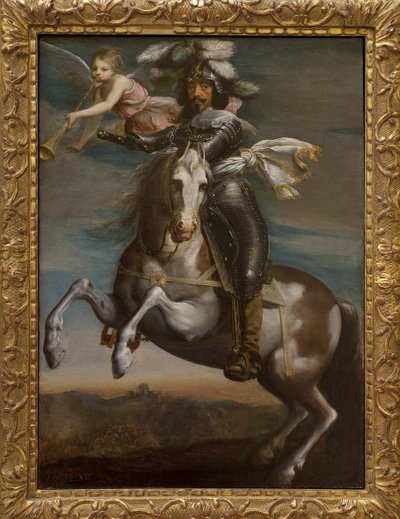 Ritratto equestre di Luigi XIII (1601-1643) da French School