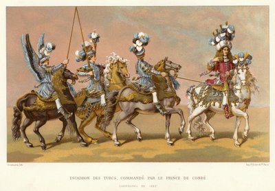 Squadrone dei Turchi, comandato dal Principe di Condé da French School