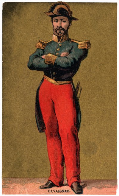 Eugene Cavaignac, c.1900 (stampa) da French School