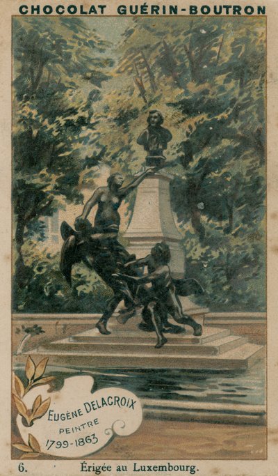 Eugene Delacroix, Pittore, 1799-1863, Eretto al Lussemburgo da French School