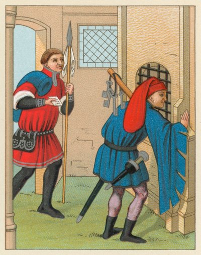 Costume del Medioevo Europeo da French School