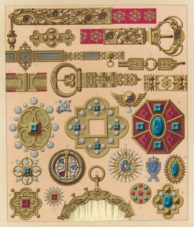 Costume europeo XIV-XV secolo da French School