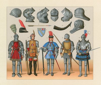 Costume europeo XV-XVI secolo da French School