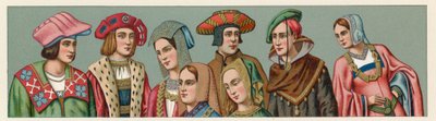 Costume europeo XV-XVI secolo da French School
