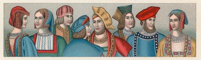 Costume europeo XV-XVI secolo da French School