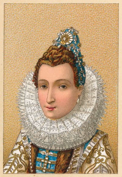 Costume europeo del XVI secolo da French School