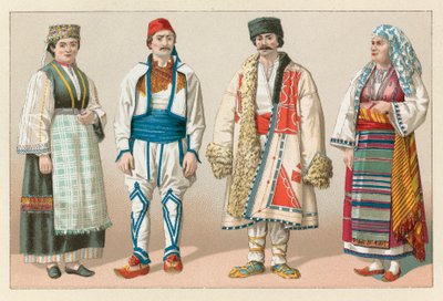 Costume della Turchia europea da French School