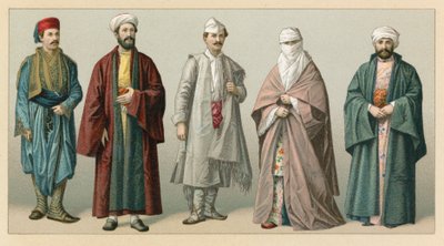 Costume europeo della Turchia da French School