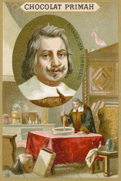 Evangelista Torricelli, fisico e matematico italiano da French School