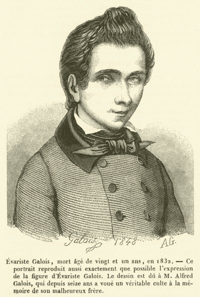 Evariste Galois, morto all