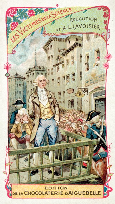 Esecuzione di Antoine Lavoisier, 1794 da French School