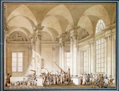 Esposizione di occhiali astronomici e strumenti ottici da French School