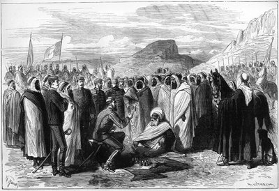 Spedizione del generale de Flogny in Algeria da French School