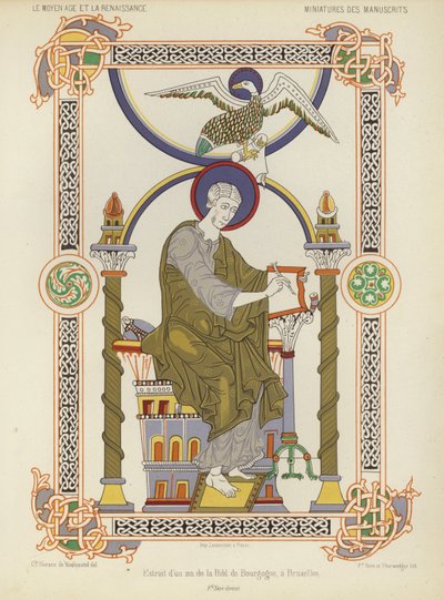 Estratto da un manoscritto della Biblioteca Reale del Belgio, Bruxelles da French School
