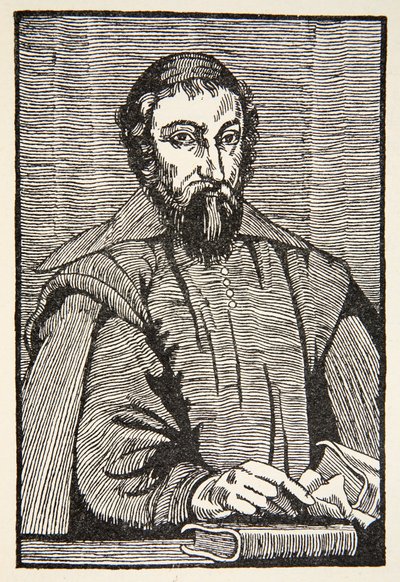 Fabri de Peiresc, copia di Boris Mestchersky, illustrazione da Histoire de la Nation Francaise, Sciences, Volumi I & II, di Gabriel Hanotaux, 1924 da French School