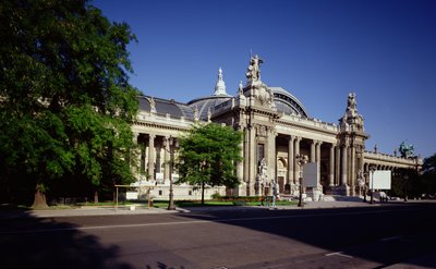 Facciata del Grand Palais, costruito da Henri Deglane (1855-1931), Albert Louvet (1860-1936) e Albert Thomas (1847-1907), 1897-1900 da French School