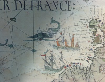 Facsimile della caccia alla balena e dell