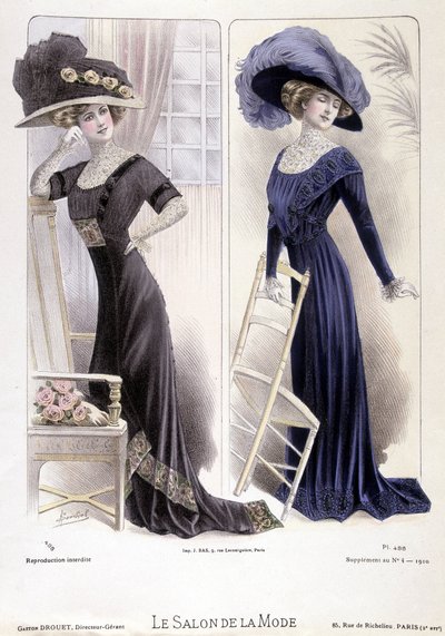 Sfilata di moda, il 16/02/1910 da French School