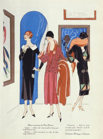 Disegni di moda per visitatori di gallerie d