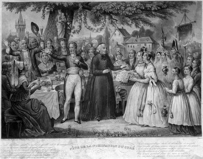 Festa della nomina del prete da French School