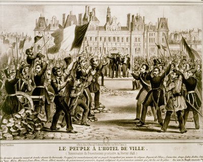 Rivoluzione di febbraio 1848 da French School