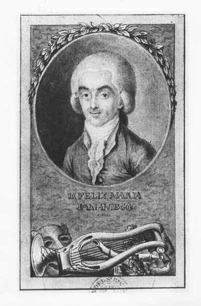 Felix Maria de Samaniego (litografia) da French School