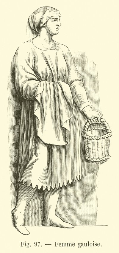 Donna gallica da French School