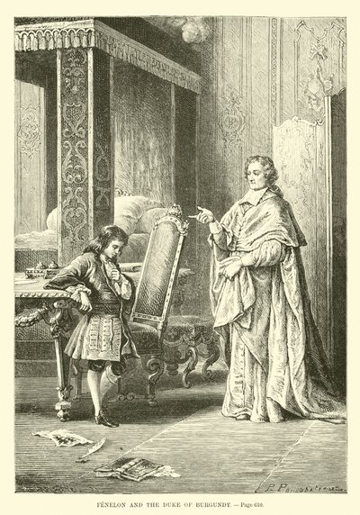 Fénelon e il Duca di Borgogna da French School