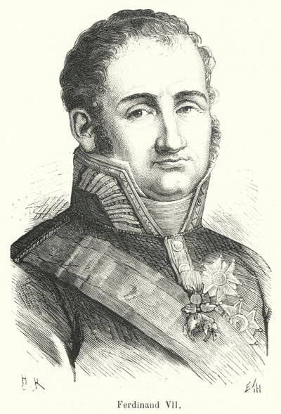 Ferdinando VII da French School