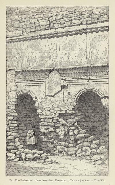 Feruz-Abad, Decorazione interna da French School