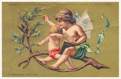 Prima lettura, fine XIX secolo da French School
