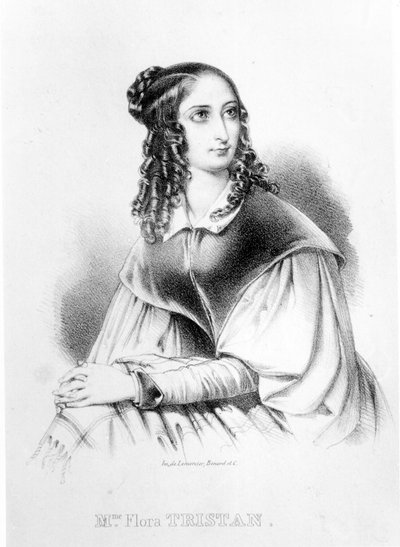 Flora Tristan, c. 1848 da French School