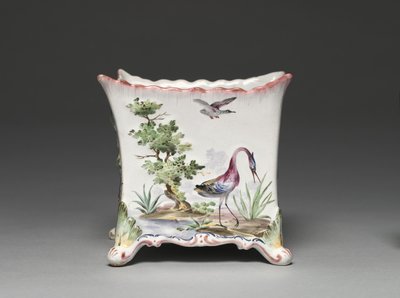 Contenitore per fiori, realizzato dalla fabbrica di Sceaux, c.1765 da French School