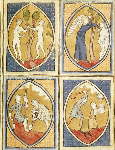 La Storia di Adamo ed Eva, da Image du Monde da French School