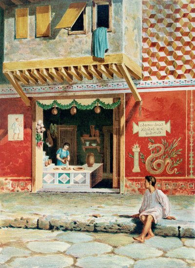 Negozio di alimentari, Pompei da French School
