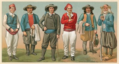 Costume francese da French School