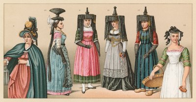 Costume francese del XIX secolo da French School