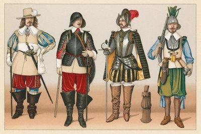Costume francese XVI-XVII secolo da French School