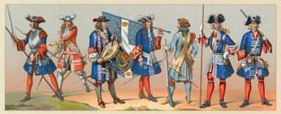 Costume francese XVII-XVIII secolo da French School