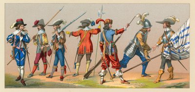 Costume francese XVII-XVIII secolo da French School